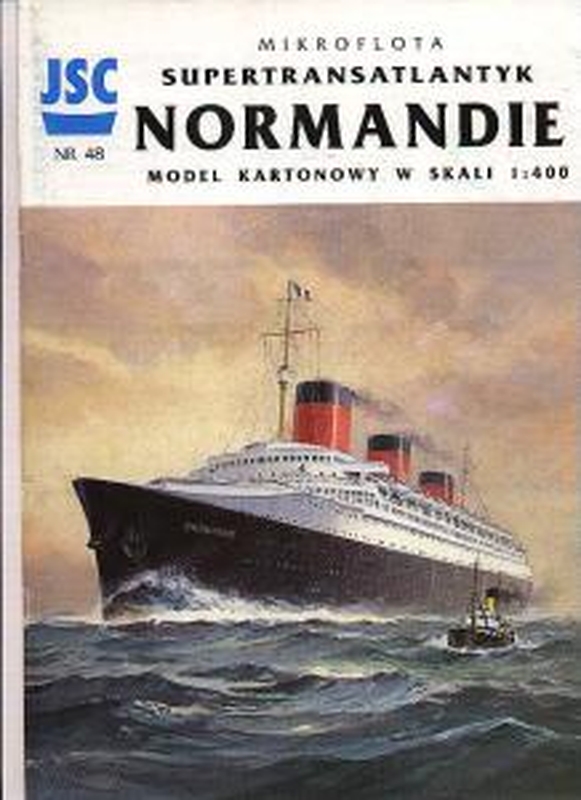 Plan PassengerShip Normandie - JSC